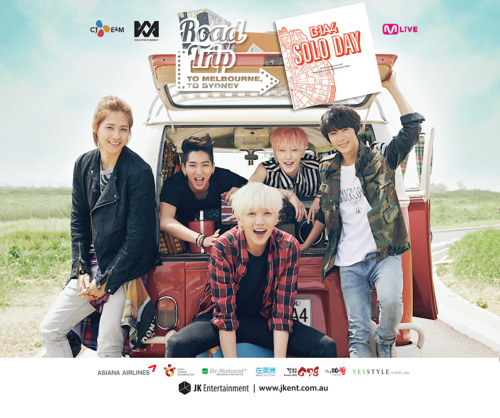 Like & Reblog to Win a B1A4 Solo Day CD!
YesStyle.com sponsored the recent B1A4 Road Trip Tour in Australia. We know some of you didn’t get to be at the concert so here’s a CD giveaway contest for you!
Prize(s)^: One (1) #B1A4 album (#SoloDay)
Number...