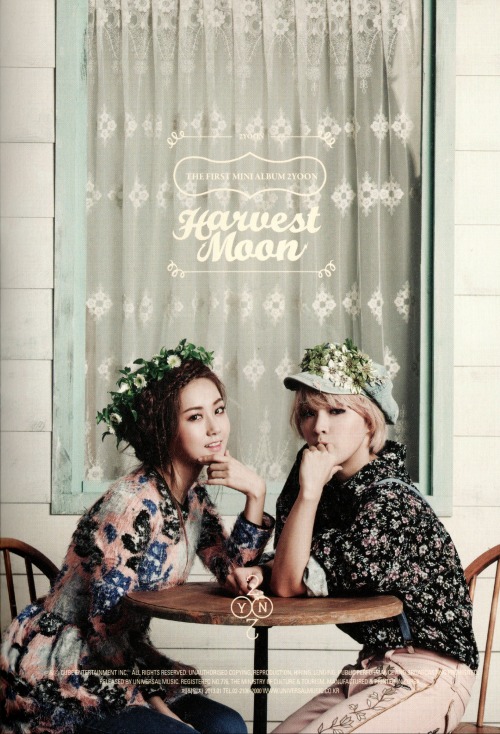 2Yoon - Harvest Moon Album Scans