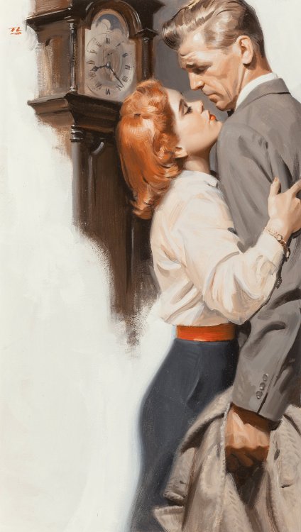 TOM LOVELLThe Quiet WifeOil on Board18.5″ x 11″