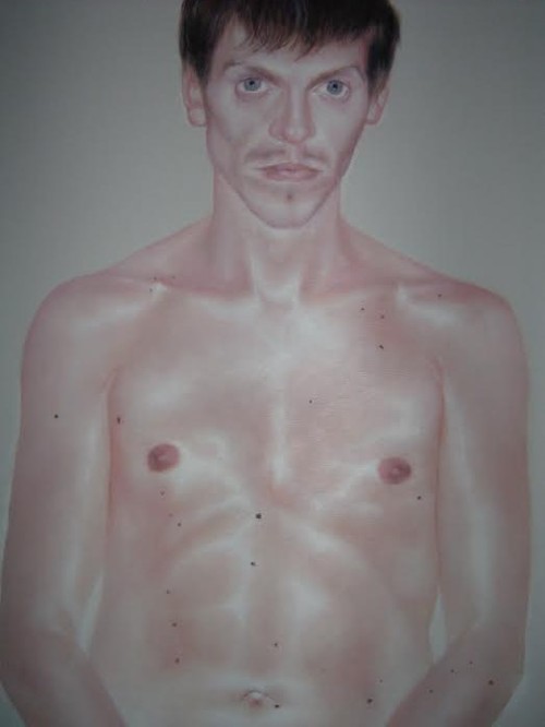 painterinkrakow:Wojciech Ćwiertniewicz, Untitled (345), 2011, 200x150, acrylic on canvas (detail)