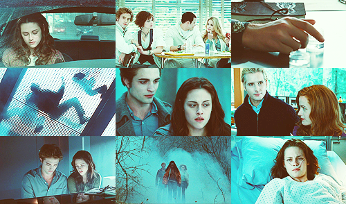  Color palette of The Twilight Saga. Based on the various tints of the individual