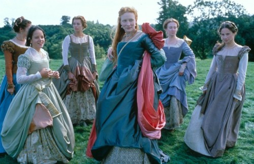 Cate Blanchett as the young Queen Elizabeth I in the 1998 film “Elizabeth" 
