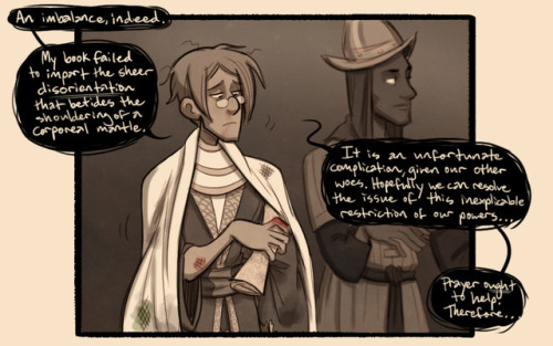 A selection of RP panels to update everyone on my facehand angel: Nel is very bad at basic humaning.