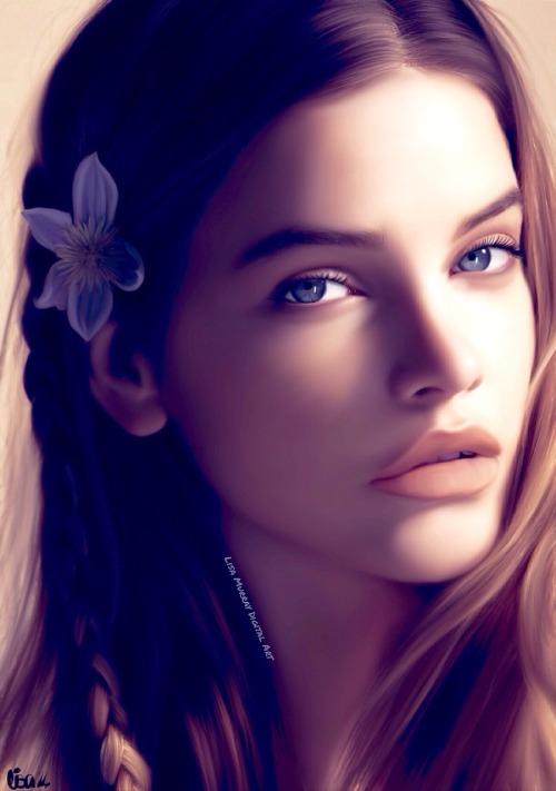 My digital painting of Barbara Palvin Part 2 in a mini series