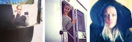 fyeahrachelskarsten:  Rachel Skarsten |  Lost Girl behind the scenes 