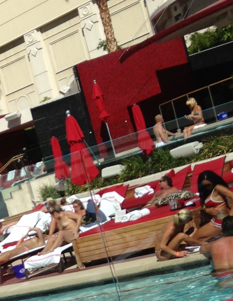 Vegas topless pools