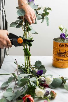 All the tips and tricks you need for making the perfect DIY flower arrangement.