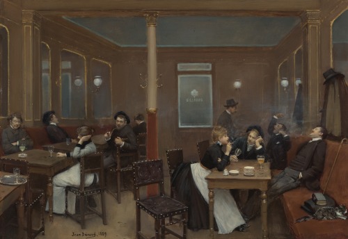 laclefdescoeurs:Brasserie d'Étudiants, 1889, Jean Béraud