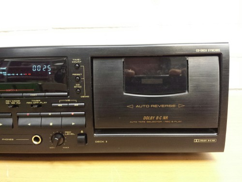 Pioneer CT-W420R Stereo Double Cassette Deck, 1993