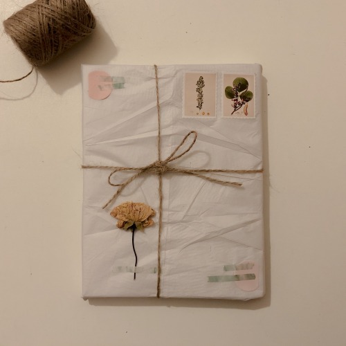 tohkyo:if you would like to purchase a handmade personalised notebook that would help the environm