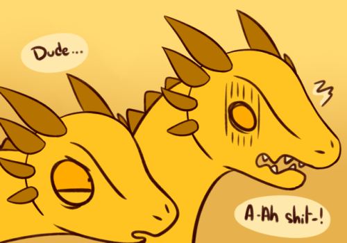krill-joy:  kaiju-vibin: I have no explanation for this. I was walking home in the rain and this comic just appeared to me like some goddamn fever dream and wouldn’t stop haunting me until I drew it. If this is already a joke in something and I forgot
