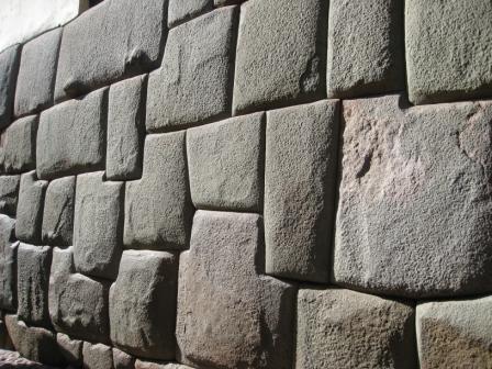 killemjaneym:  sixpenceee:  The Incan stonework is famous for it’s large stones (some over 100 tons) that fit so precisely together that “not even a knife could be inserted between the joints.” How the Incans were able to transport these massive