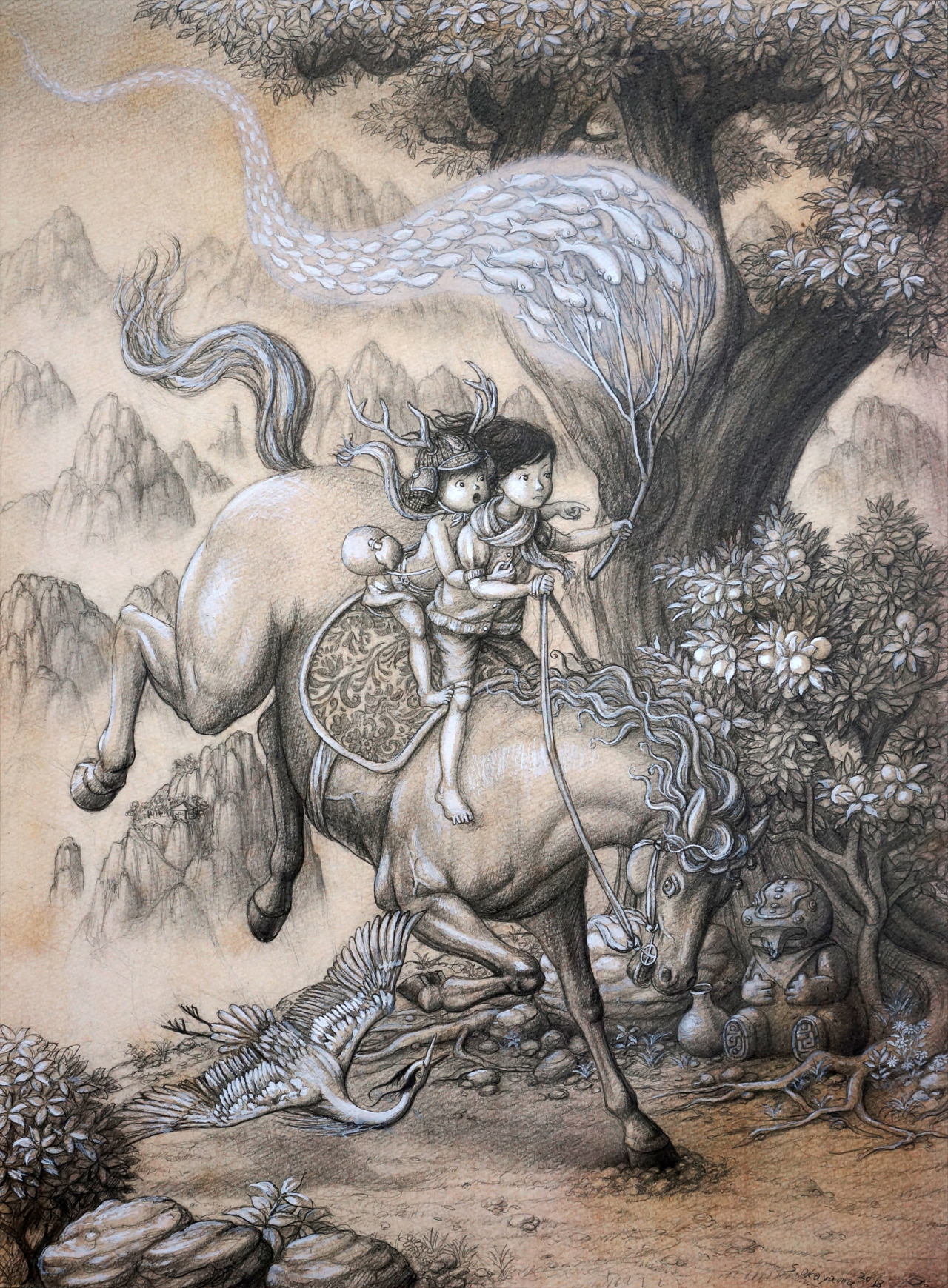 theartofanimation:  Peroinu  -   http://okayamashinya.com  -  https://www.facebook.com/shinya.okayama.33