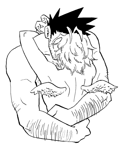 hoodleehoo:endhawks dump… really excited for these two to ruin each others’ lives This is the Good Stuff   👌  