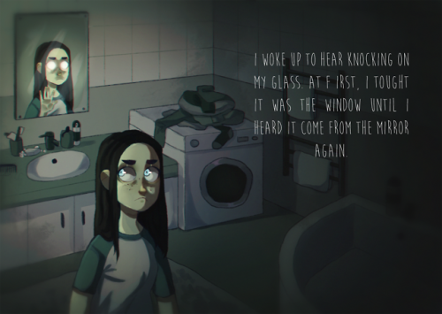 itsbloogr-art: Short horror stories.