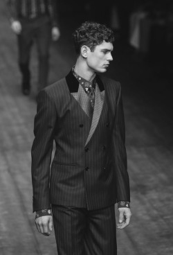 Justdropithere:  Arthur Gosse - Dolce &Amp;Amp; Garbbana Fall/Winter 2014