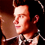 Kurt + being hella cute