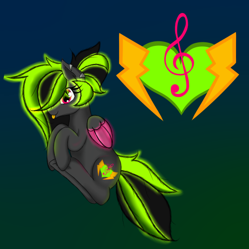 askug:  ElectroBeats makes best glowstick~ owo   Rebagel  (I hope you enjoy! I had alot of fun making this! x3 This is the first time I’ve made anything glowy so it took some figuring x3 The last image is a bonus pic because I love the way Electro came