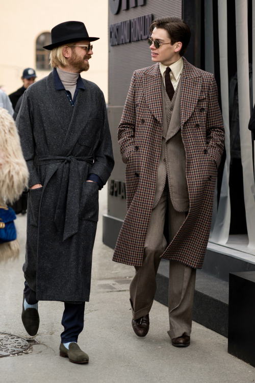 Mathias le Fèvre + Alistair Guy | Pitti Uomo | Florence