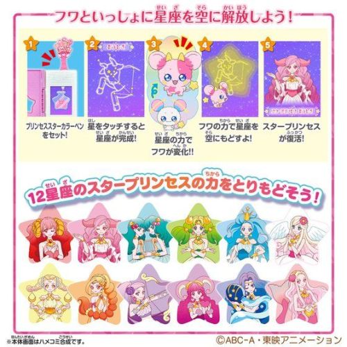 ffprecurespain:[Star ⭐ Twinkle Precure - Merchandising] Las 12 princesas de las Constelaciones revel