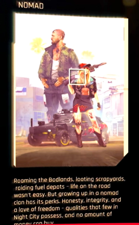 acoolmetalfire:cyberpunk 2077: life paths descriptions