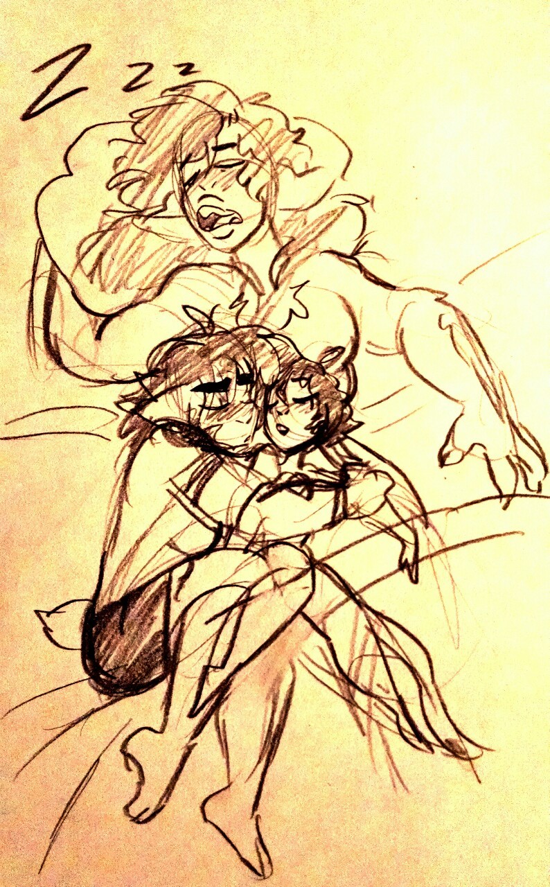 notsafeforroskii:  Fiona, Roady and Sasha getting it on.
