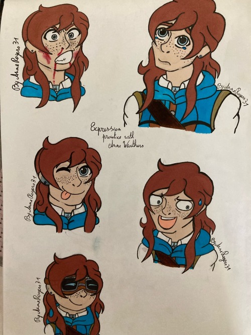 Expression Practices With Anne Weathers With The Help Of These Useful Memes Owned By Magicalpouch And