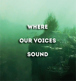 seerspirit-blog:  Come seek us where our voices sound, We cannot sing above the ground. 