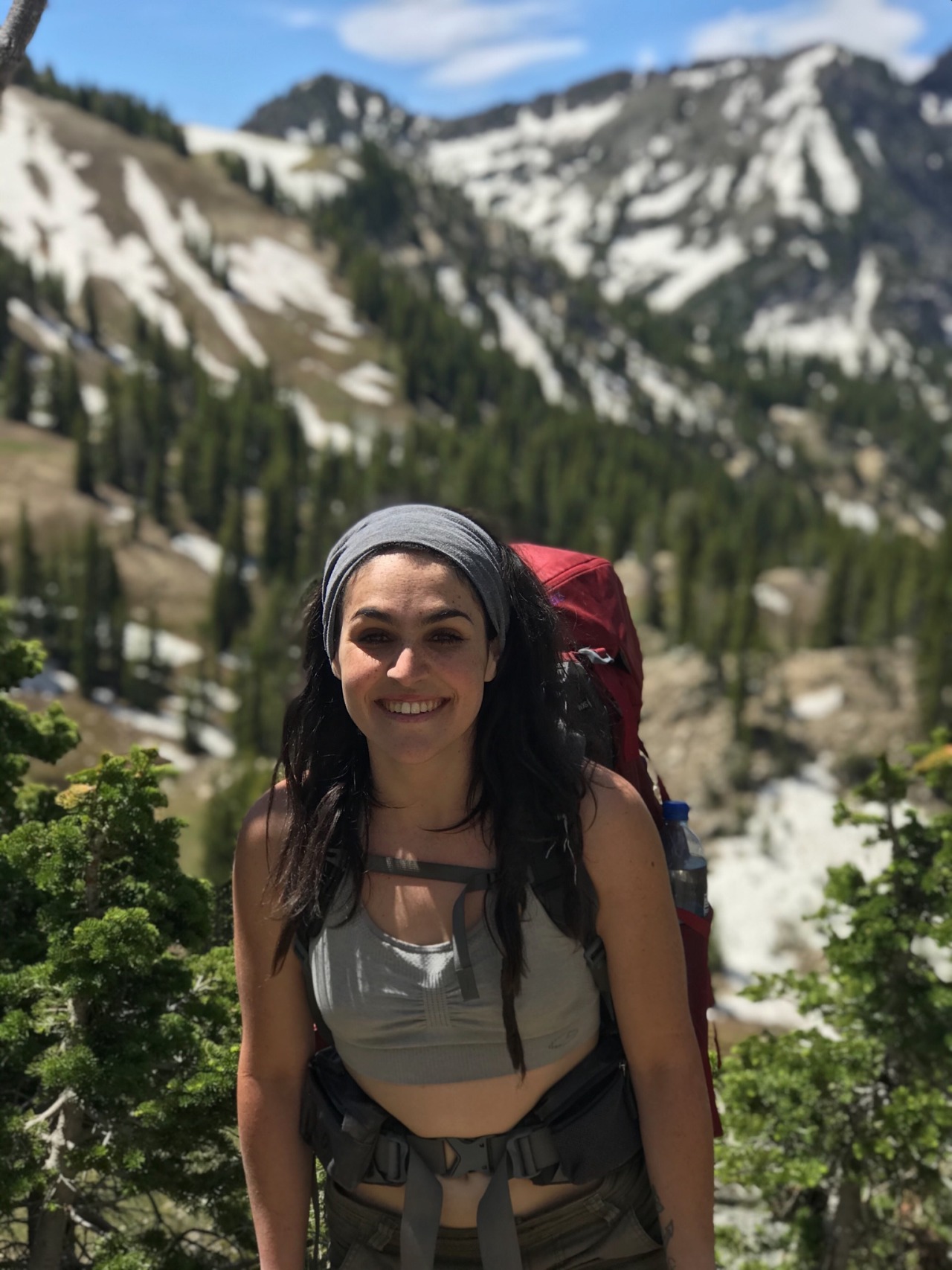 amanda-kathleen:Always cheesin in the mountains.Catherine’s Pass,Little Cottonwood