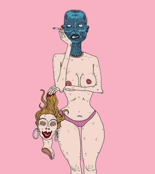 x-heesy:Transgender artist Juno Birch. Sculptures & Alien Groceries T shirts for salejunobirch.c