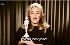 best-adele-adkins:  stupidfuckingquestions:  Adele wins the BRIT Award for Best British Single for Skyfall.  4th gif! lololol what a bich slap! muhahah 