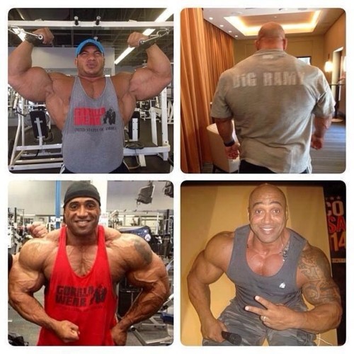 arpeejay:  Big Ramy And Dennis James! 