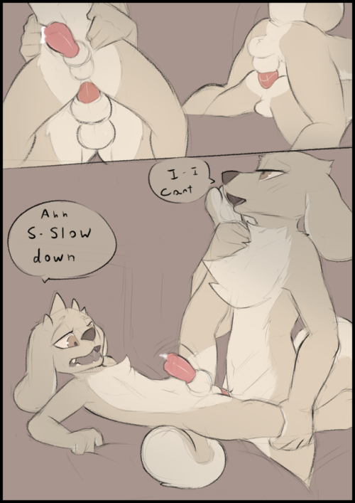 scoua: the dogs are back  here is the ending of that lil comic   ;3 Very nice comic, super cute characters >w< Would love to see more~