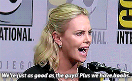 charlizesource:“I learned everything about love, watching ‘Splash.’ That’s why I’m still single, so 
