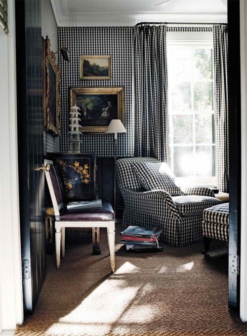 thedecorista: gingham is so back