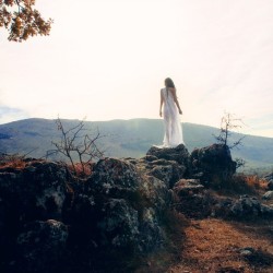 oxymore-creation:  #freedom… photo by Oxymore création for #Marynea #weddingdress #designer . #picoftheday #forest #elf #celtic #fantasy #fairytale 