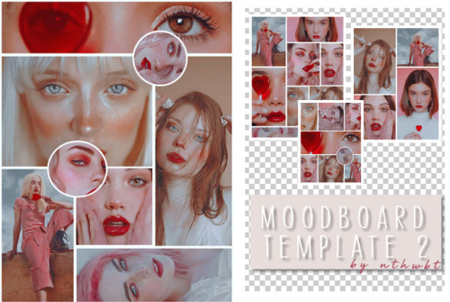 MOODBOARD TEMPLATE # 2 -  by nthwbtINFORMATION:Here is are 4 different moodboards  all in 