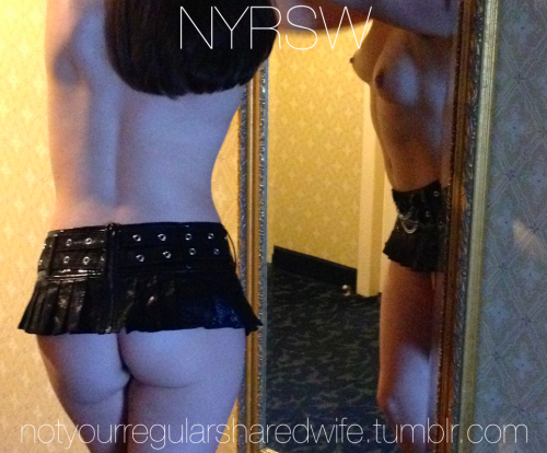 notyourregularsharedwife: Pre-party posing ;) notyourregularsharedwife: NYRSW: sexy MFM without the 