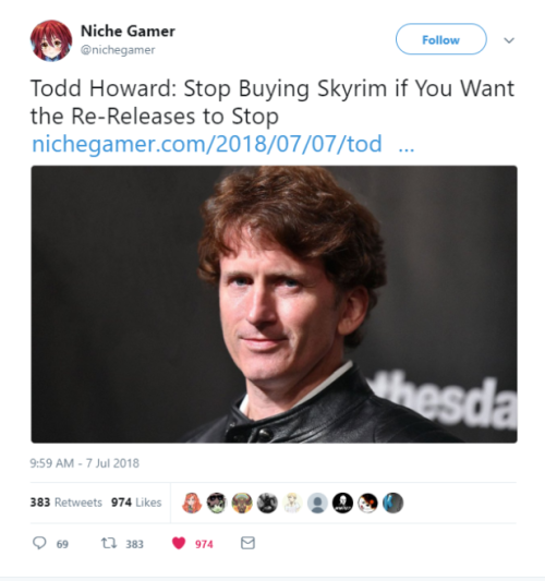 Even Todd is smarter than the average Skyrim owner.