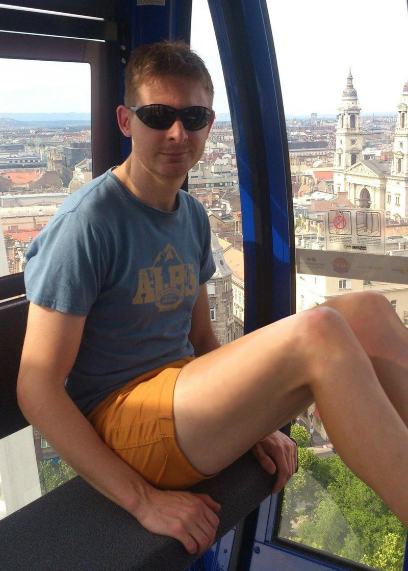 392.Â  A nice photo from avusss.Â  Another short shorts wearer turns out to be