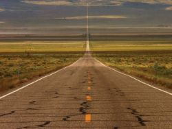 old-hopes-and-boots:  U.S. Route 50 - Known as America’s most lonely road. Scary at times.