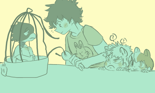 hullo-babs-stuff:Quirk pet au 