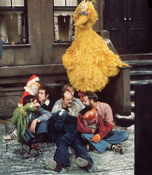 Behind the scenes of early Sesame Street (1969-1980s).
