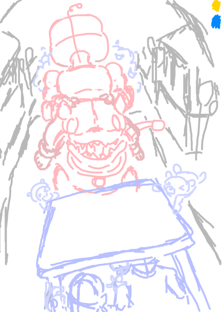 Spoilers For This Belongs In A Museum AU S1 CH. 21 (Mascots! Mayhem! Midway! Murder!)