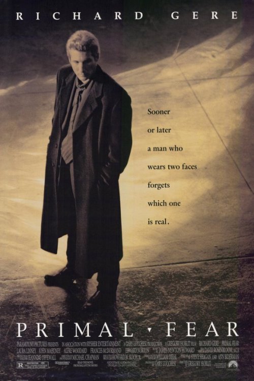 Stub Catalog: April 4, 1996 - Primal Fear   Thoughts in hindsight…  My introduction to Edward