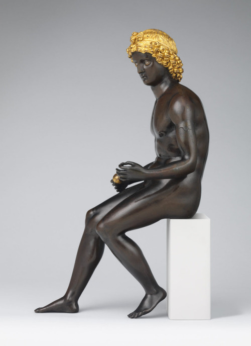 acrosscenturiesandgenerations:  ▪Paris. Artist: Antico (Pier Jacopo Alari Bonacolsi) (Italian, Mantua ca. 1460–1528 Gazzuolo) Date: ca. 1500–1505 Culture: Italian, Mantua Medium: Bronze, partially gilt and silvered