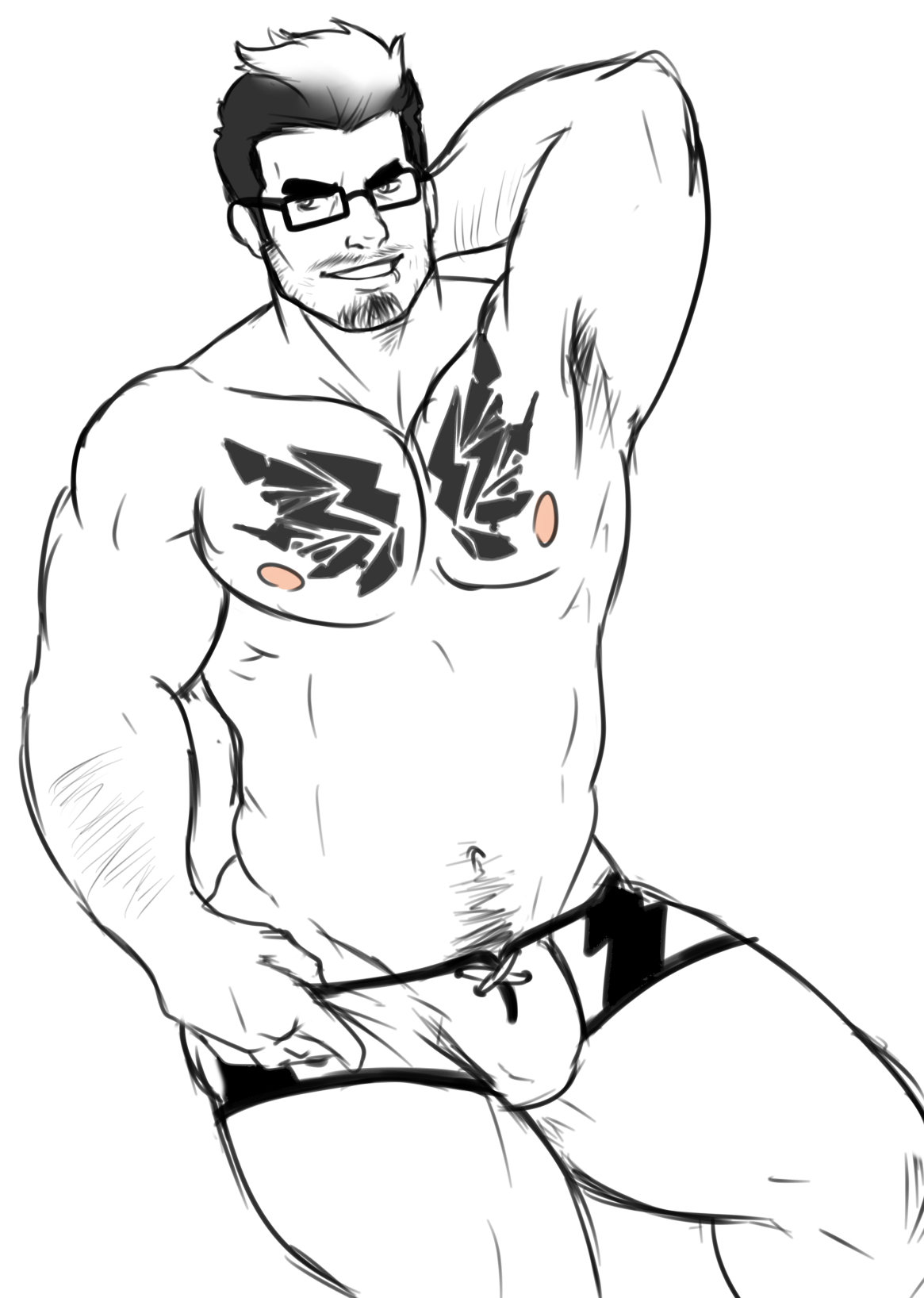 unafkennyart:  thewildwolfy:  Now I drew unafkennyart’s Zekrom gijinka, Rouge.
