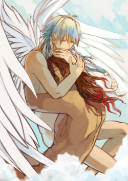 paper-bag-with-blush:  i_am_not_original.jpg Mink Week day 2: Angels I had a text in mind last night, but I forgot about it. Sorry.And I want a translation of Angel by VERTUEUX. TvT” 