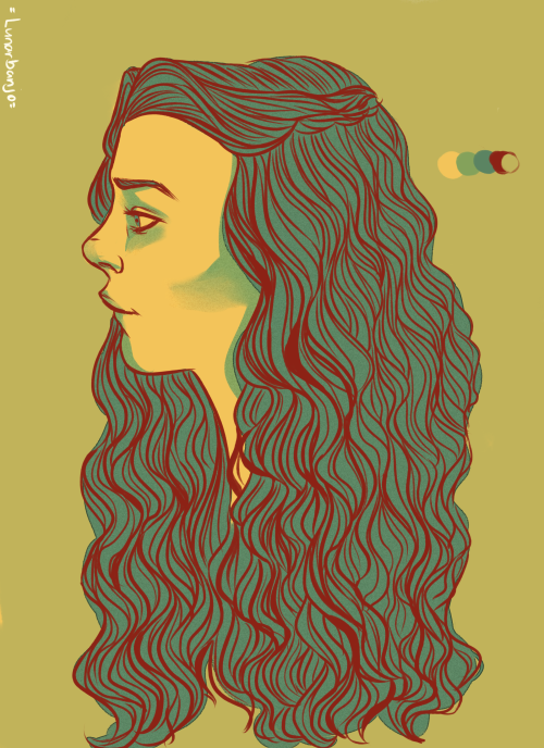 Color palette exercise Margaery Tyrell, Sansa Stark, Alayne Stone