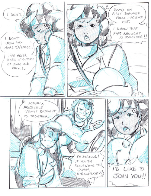 Heyoooo, i know i don’t update here often but i thought i’d share an au comic i’ve worked on the pas